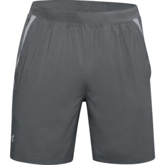 Kraťasy Under Armour UA Launch SW 7'' Branded STS-GRY