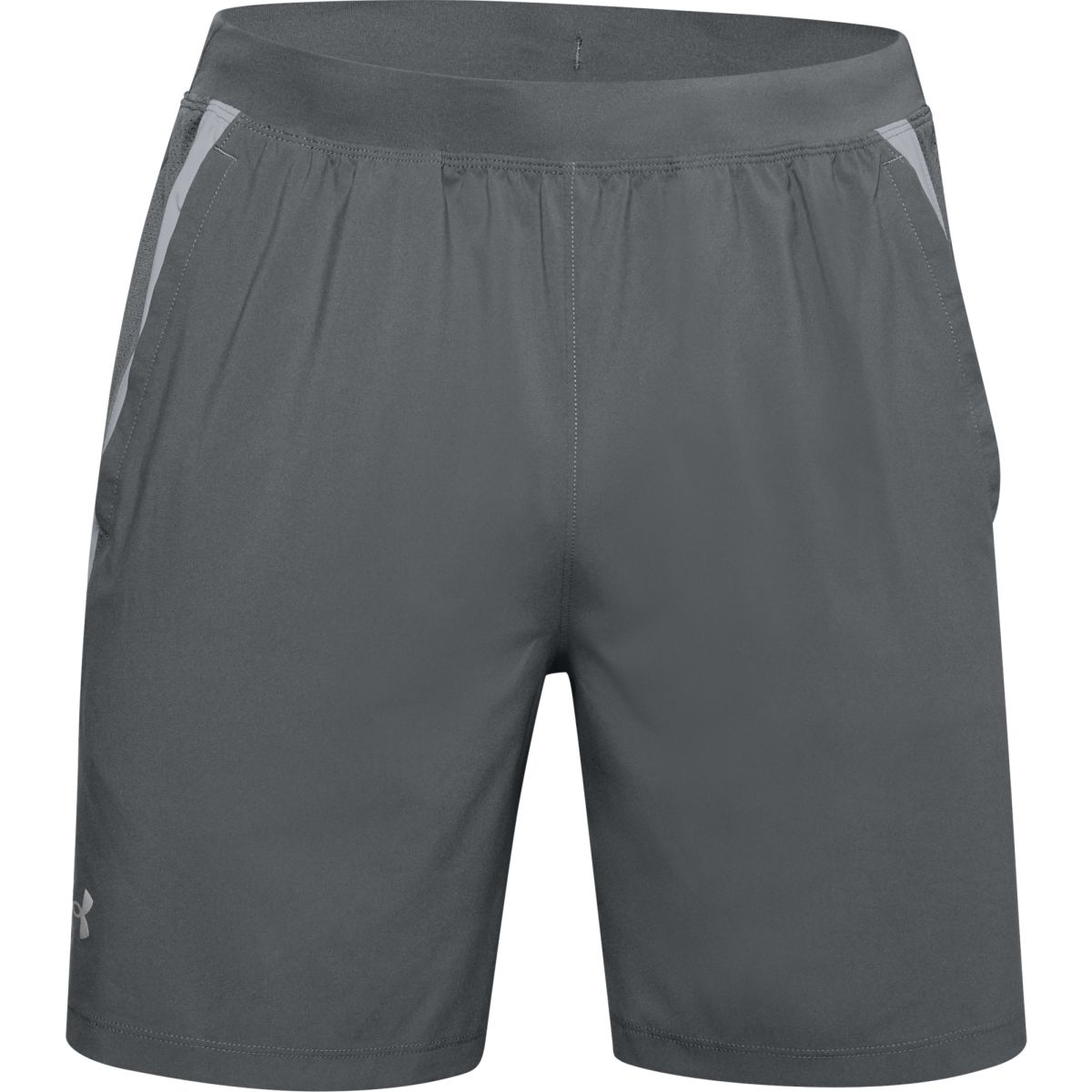 Kraťasy Under Armour UA Launch SW 7'' Branded STS-GRY