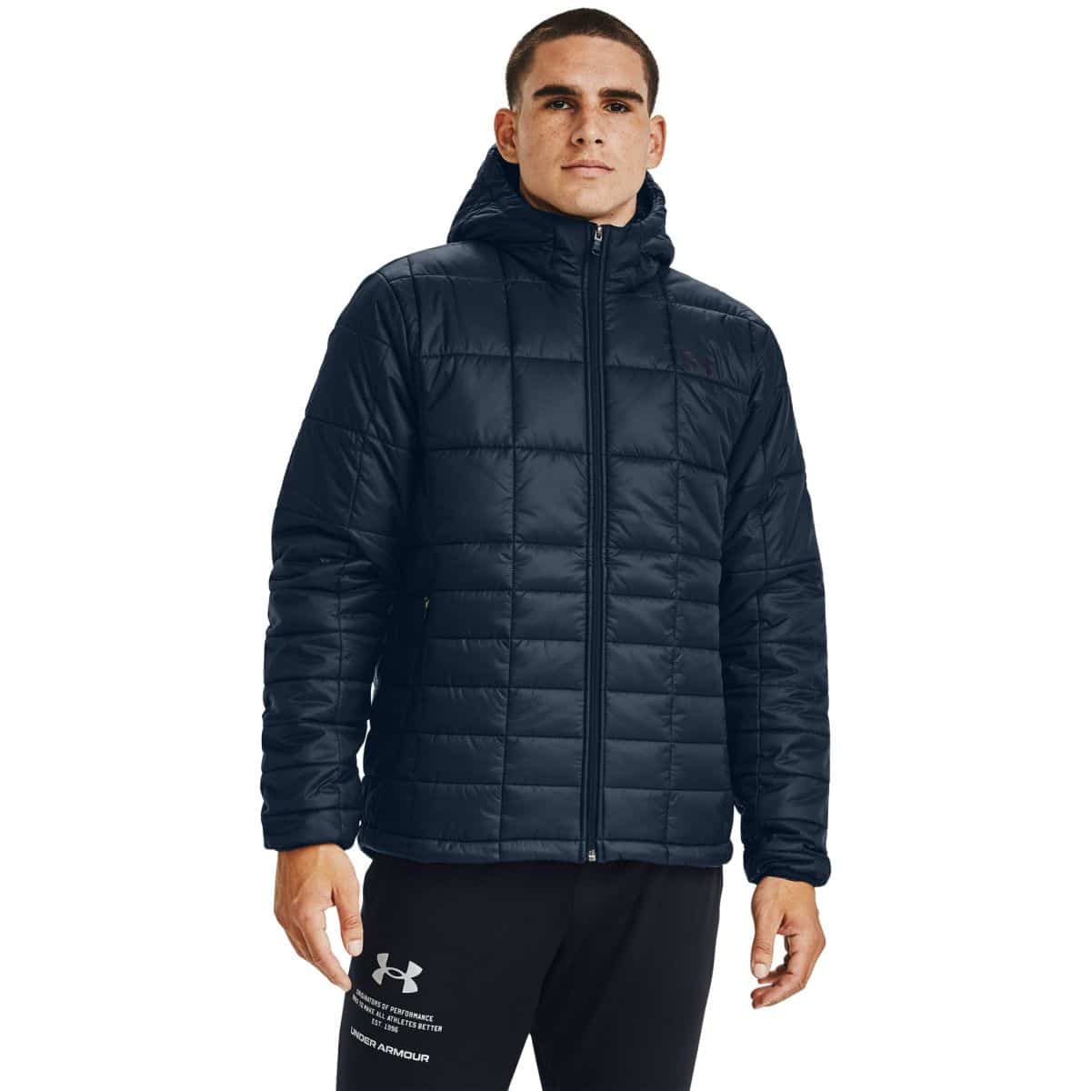 Bunda Under Armour UA Armour Insulated Hooded Jkt-NVY