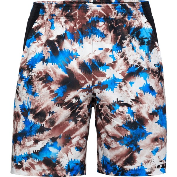Kraťasy Under Armour UA LAUNCH SW 7'' PRINTED SHORT-RED