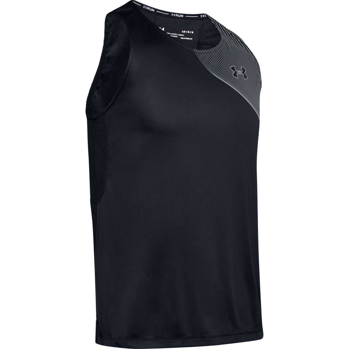 Tílko Under Armour M  Qlifier ISO-CHILL Singlet-BLK