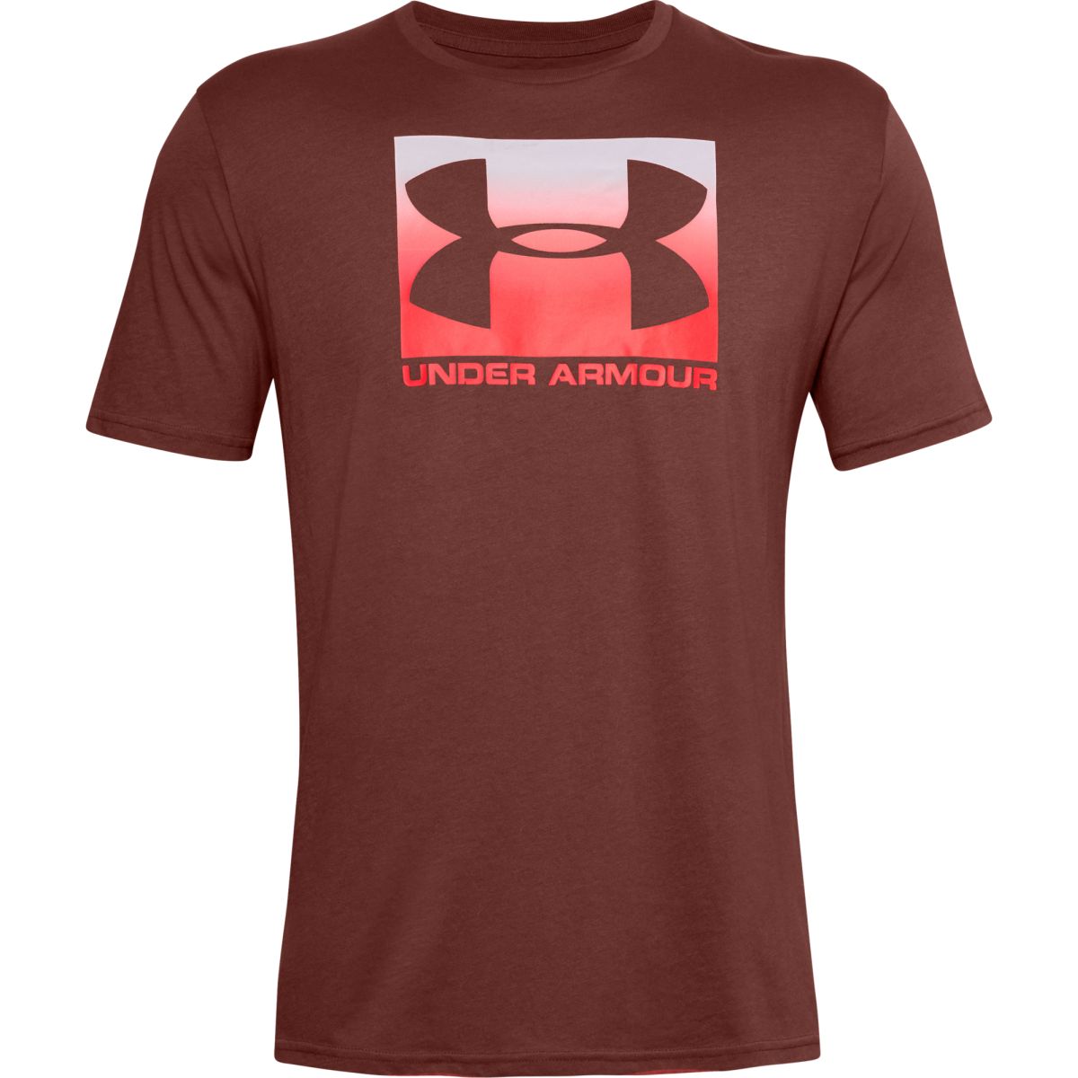 Tričko Under Armour UA BOXED SPORTSTYLE SS-RED