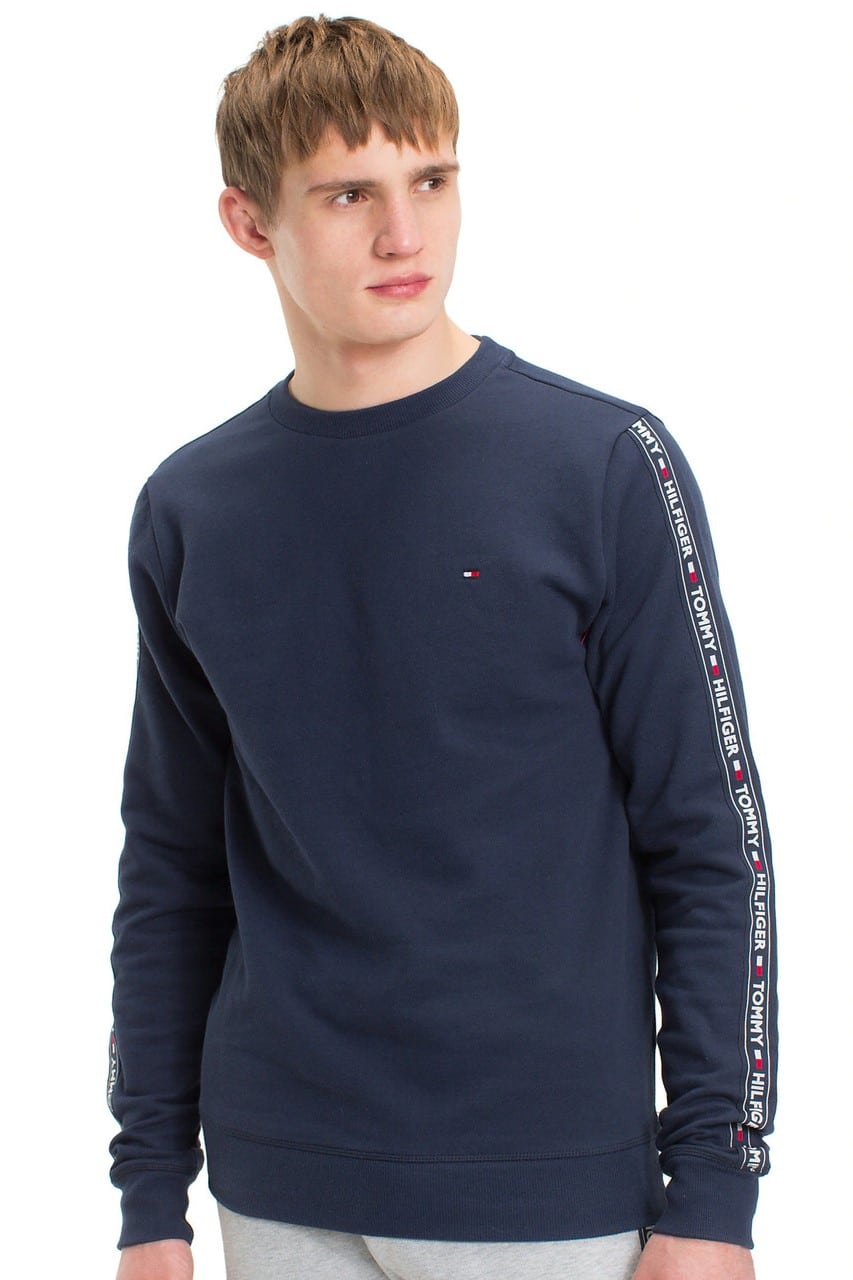 Tommy Hilfiger modrá pánská mikina Track Top LS HWK