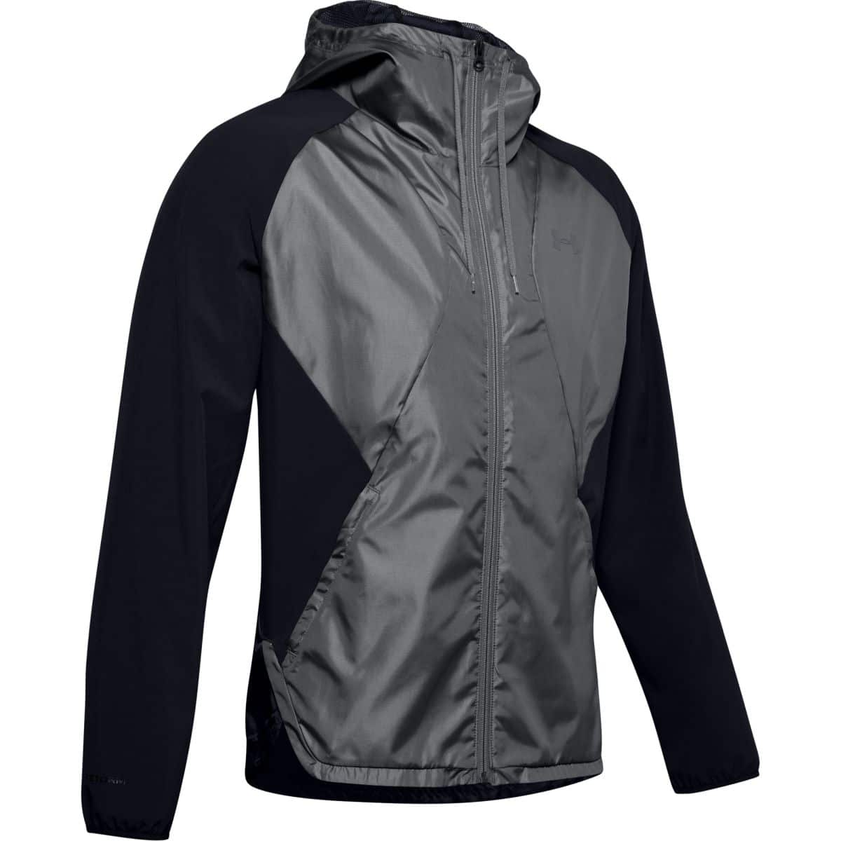 Bunda Under Armour STRETCH-WOVEN HOODED JACKET-BLK