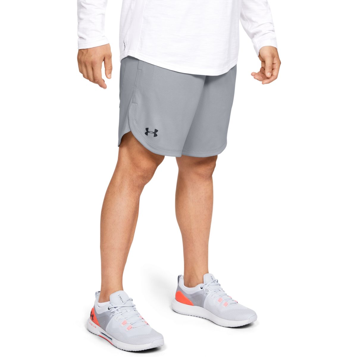 Kraťasy Under Armour Knit Training Shorts-GRY