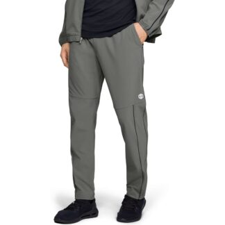 Tepláky Under Armour Athlete Recovery Woven Warm Up Bottom-GR