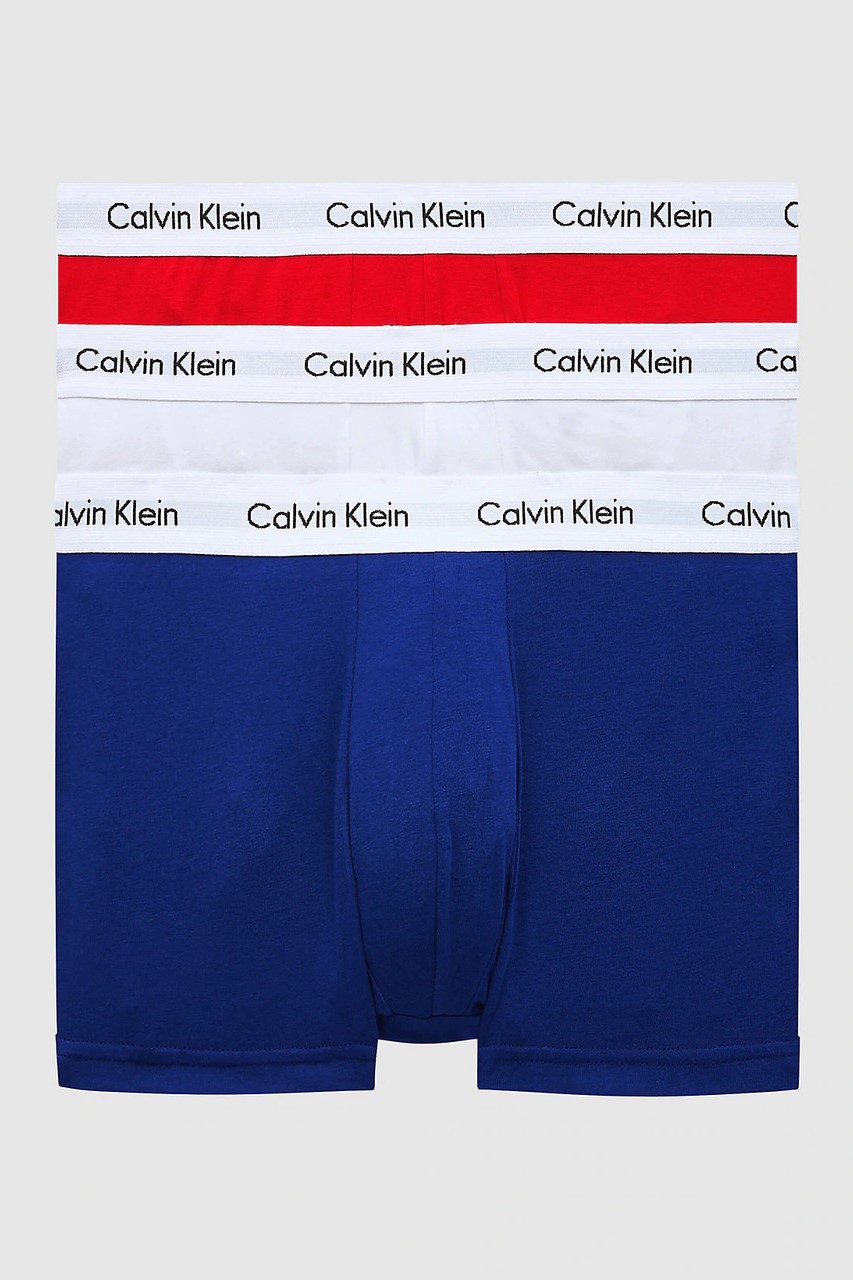 Calvin Klein barevné boxerky 3 Pack Low Rise Trunks Basic