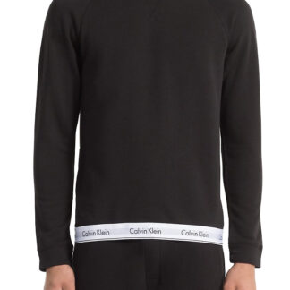 Calvin Klein černá pánská mikina Sweatshirt Basic
