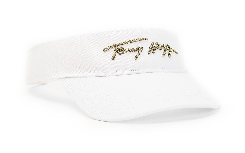 Tommy Hilfiger bílý dámský kšilt Signature Visor s logem
