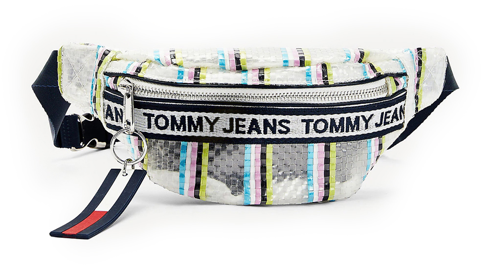 Tommy Hilfiger stylová ledvinka Mini Logo Bumbag Weave