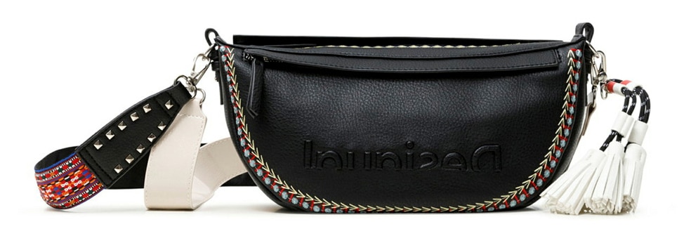 Desigual černá kabelka Bols Getaway Luisiana