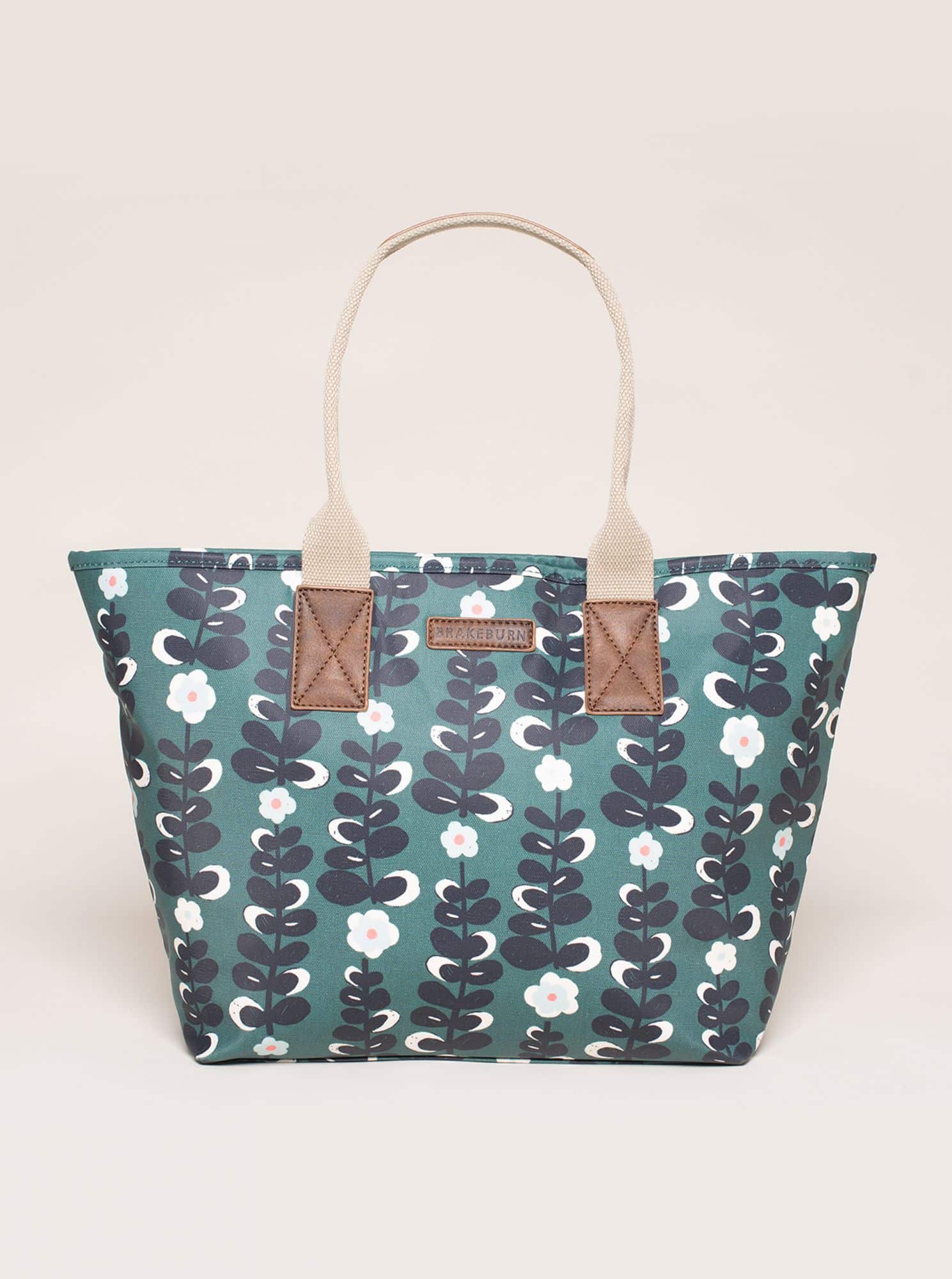 Modrá květovaná kabelka Brakeburn