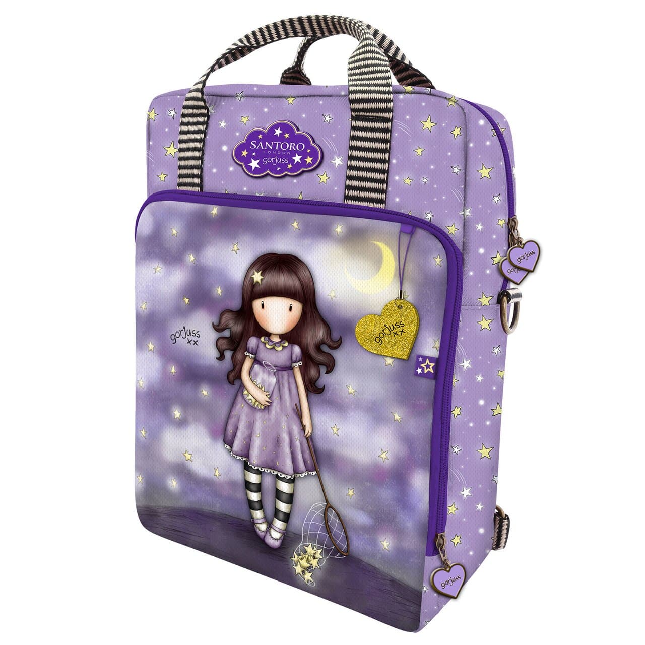 Santoro fialový 2v1 batoh Gorjuss Catch A Falling Star
