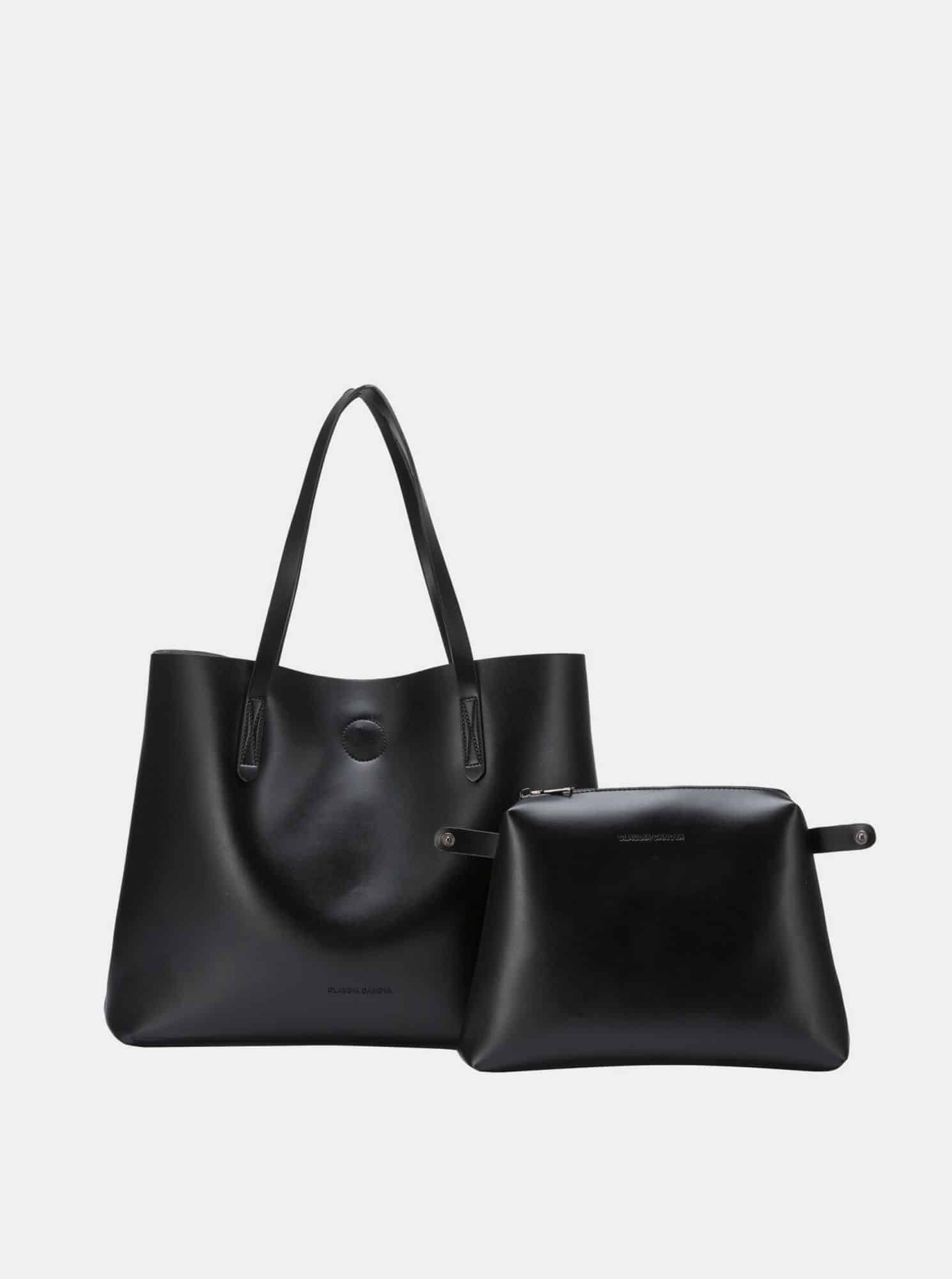 Černý shopper s odnímatelným pouzdrem Claudia Canova