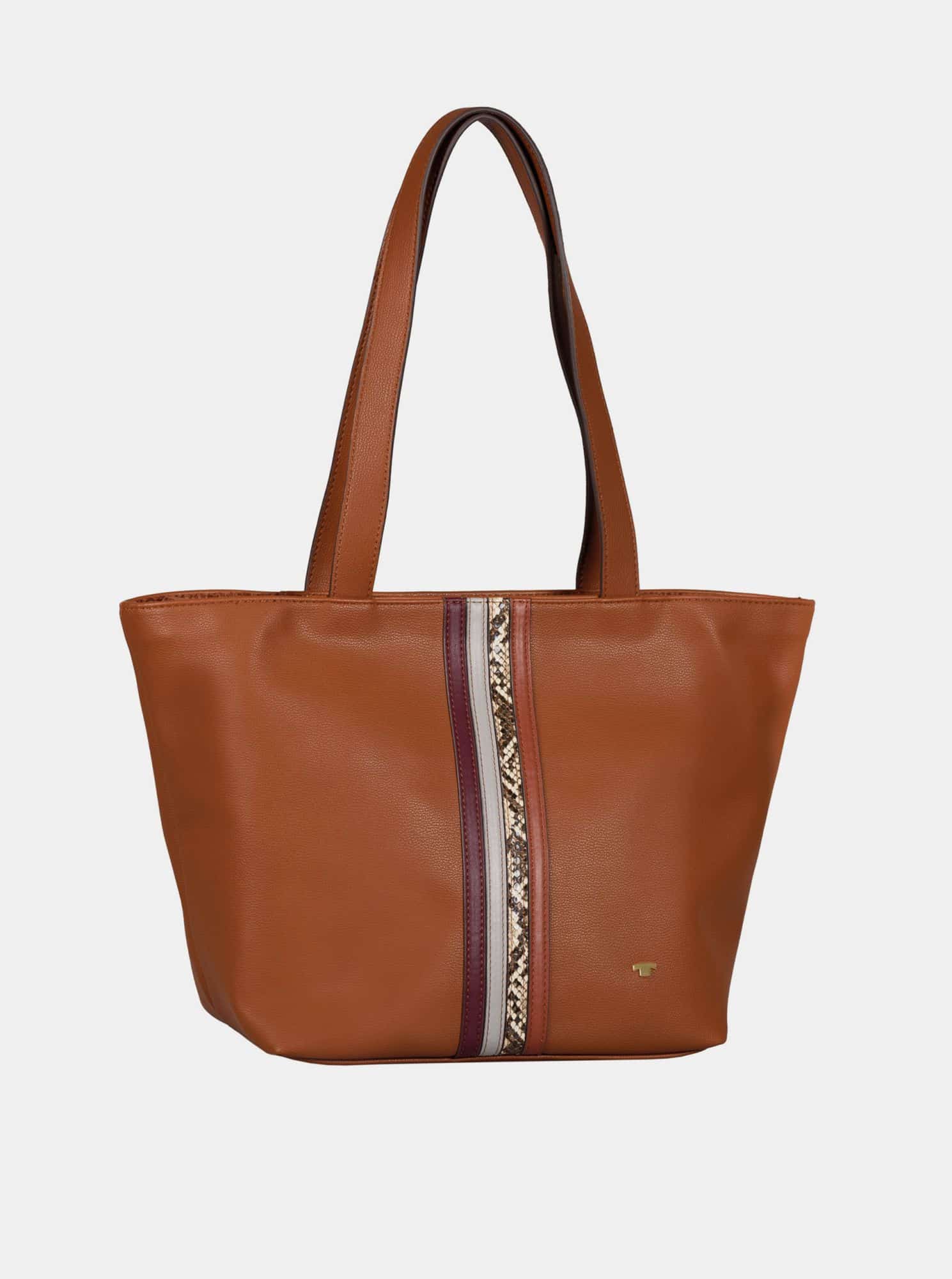 Hnědá shopper kabelka Tom Tailor