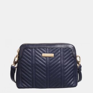Modrá crossbody kabelka Bessie London