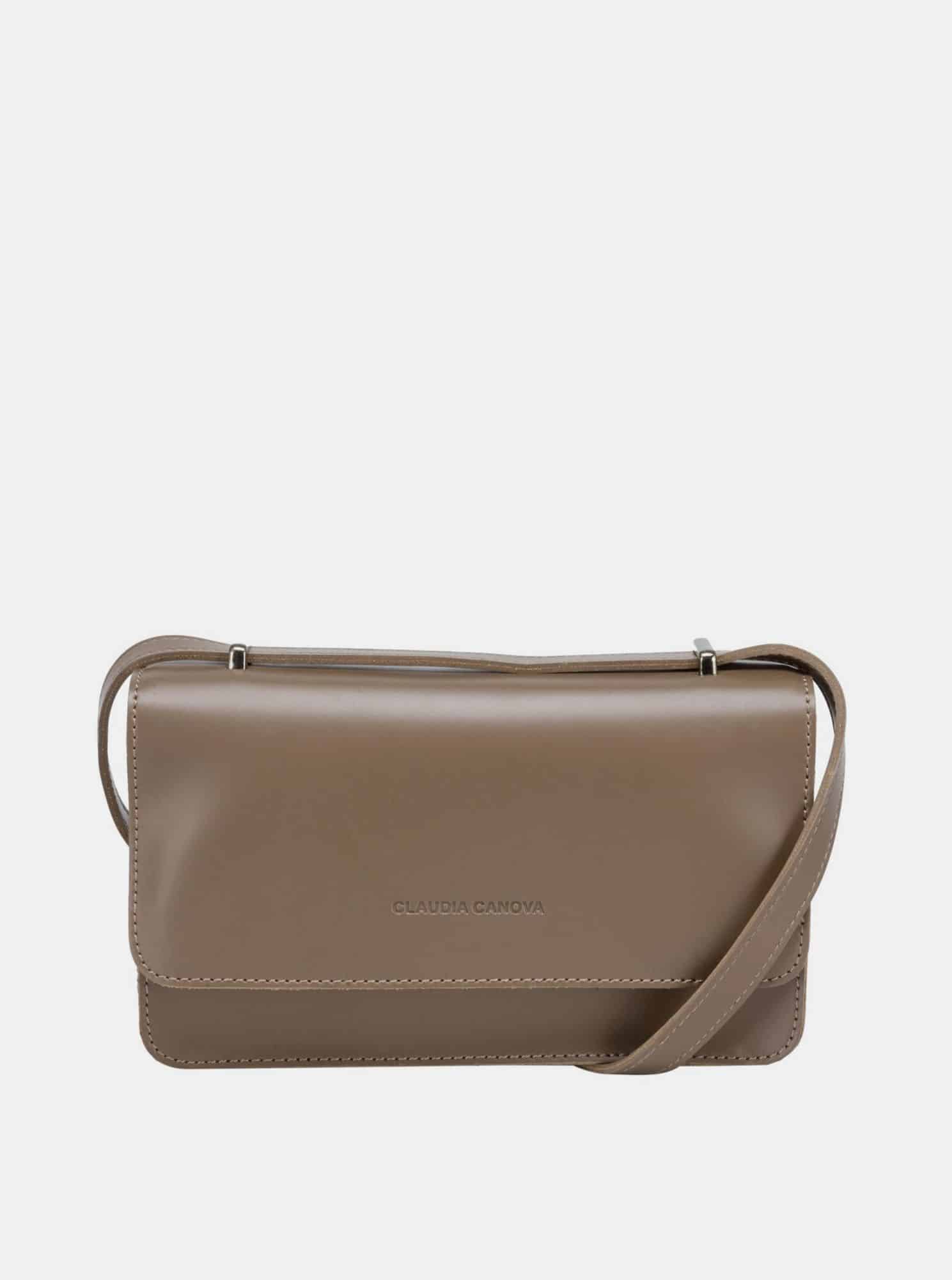 Světle hnědá crossbody kabelka Claudia Canova