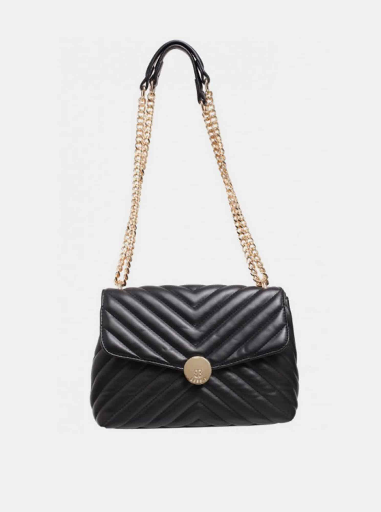 Černá crossbody kabelka Bessie London
