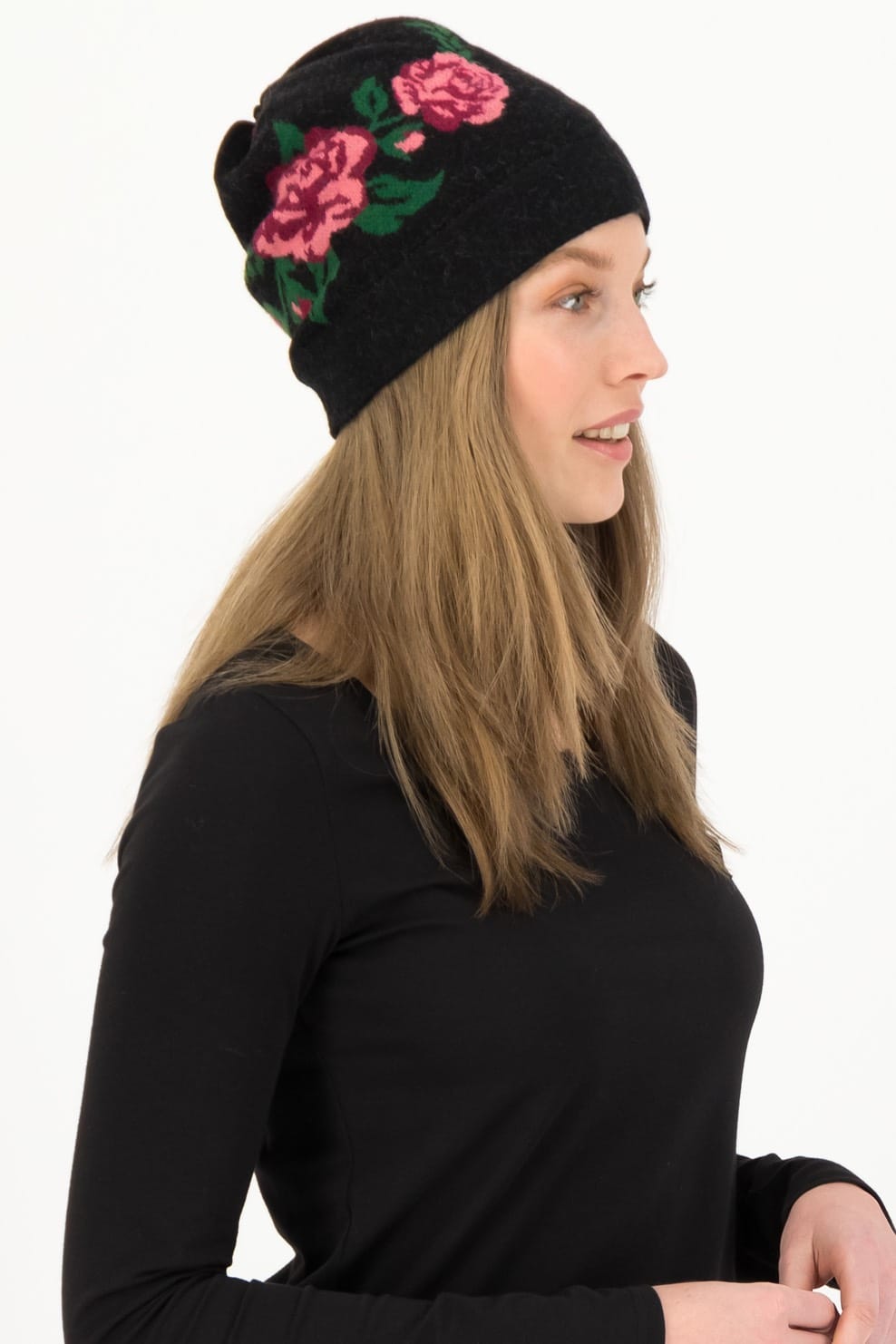 Blutsgeschwister černá čelenka Midnight Roses