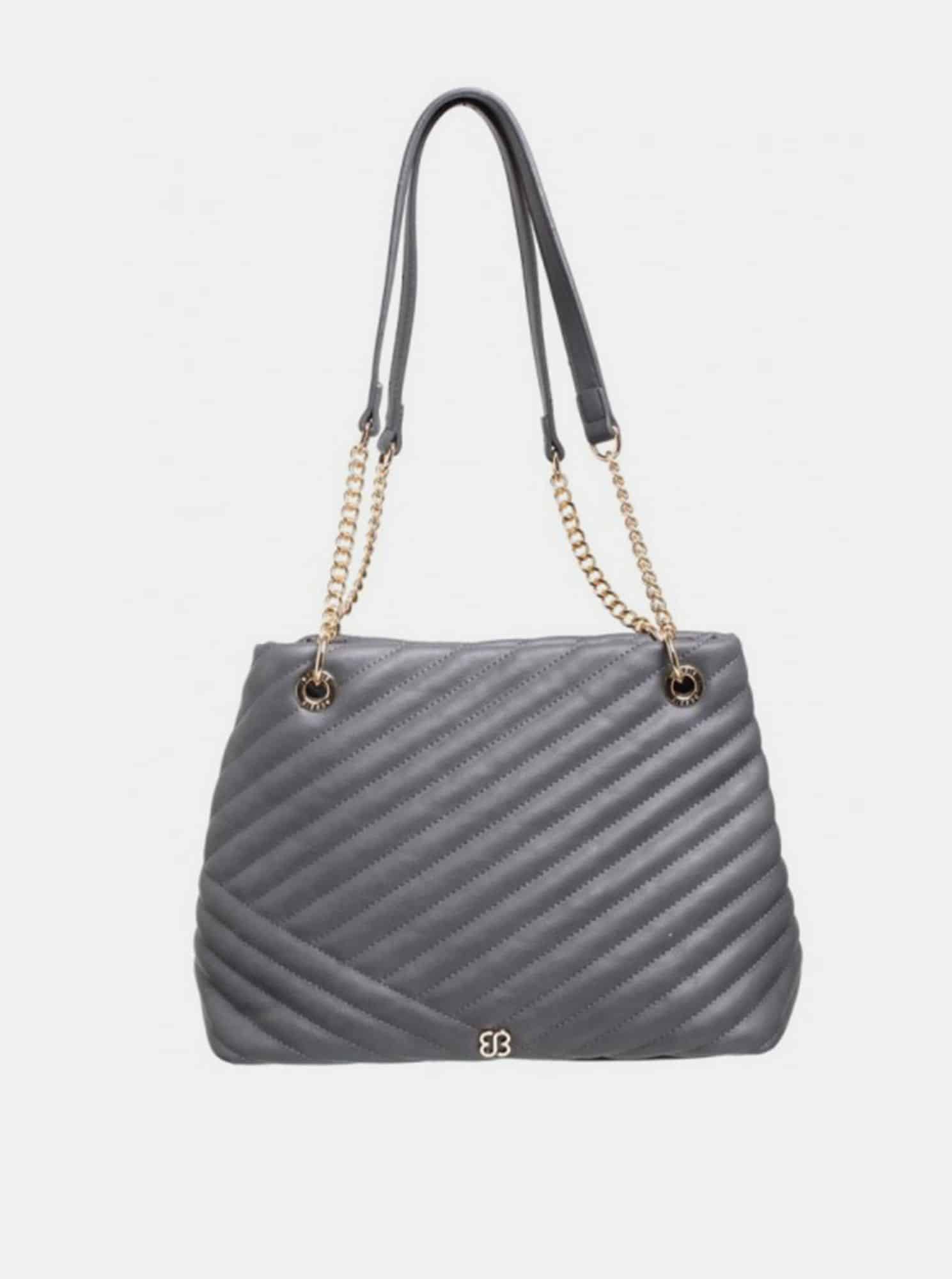 Šedá kabelka Bessie London