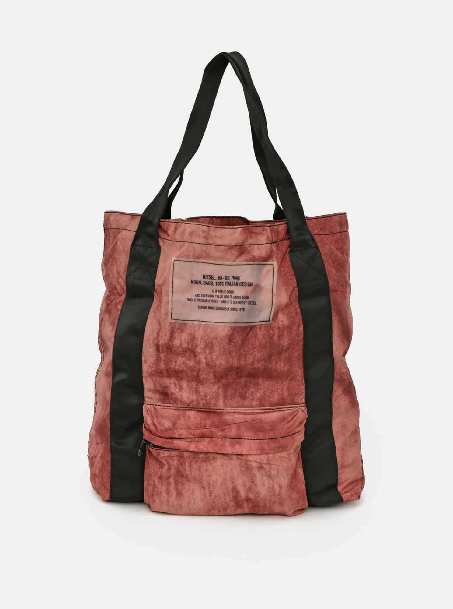 Cihlová dámská taška Diesel