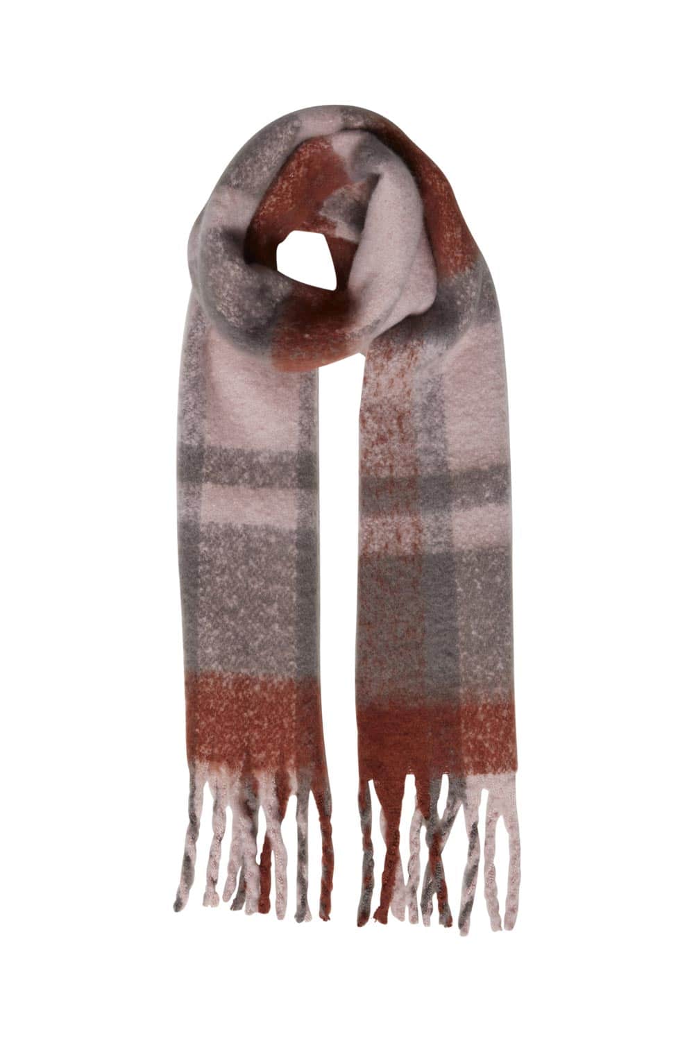 Ichi zimní šála Iabarina Burnt Henna
