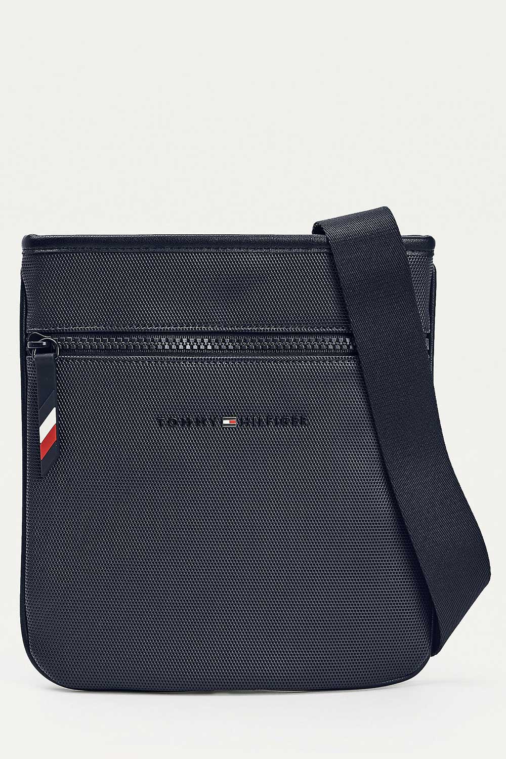 Tommy Hilfiger modrá pánská crossbody Essential Pique Mini Crossover Desert Sky