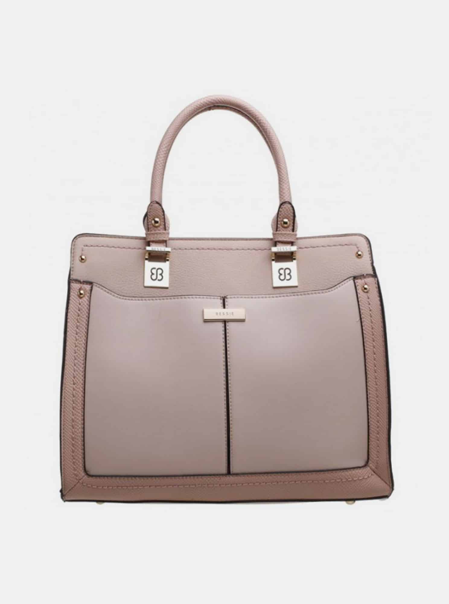 Starorůžová kabelka Bessie London