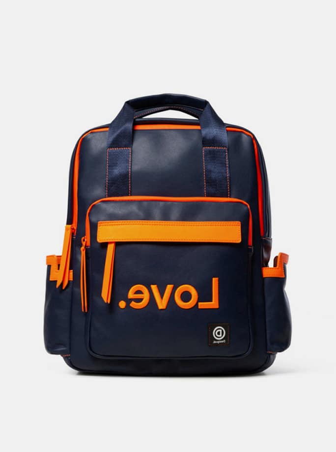 Tmavě modrý batoh Desigual