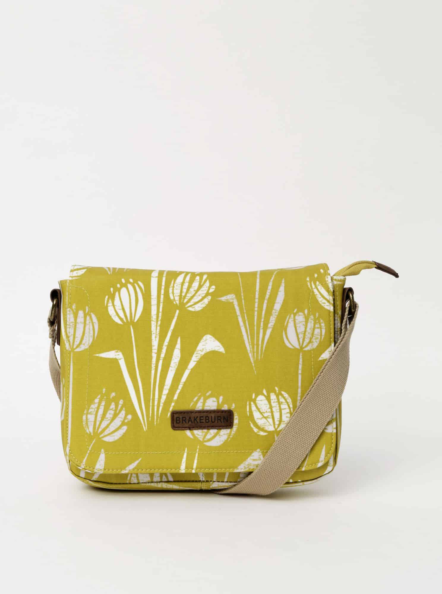 Žlutá květovaná crossbody kabelka Brakeburn Water Reeds