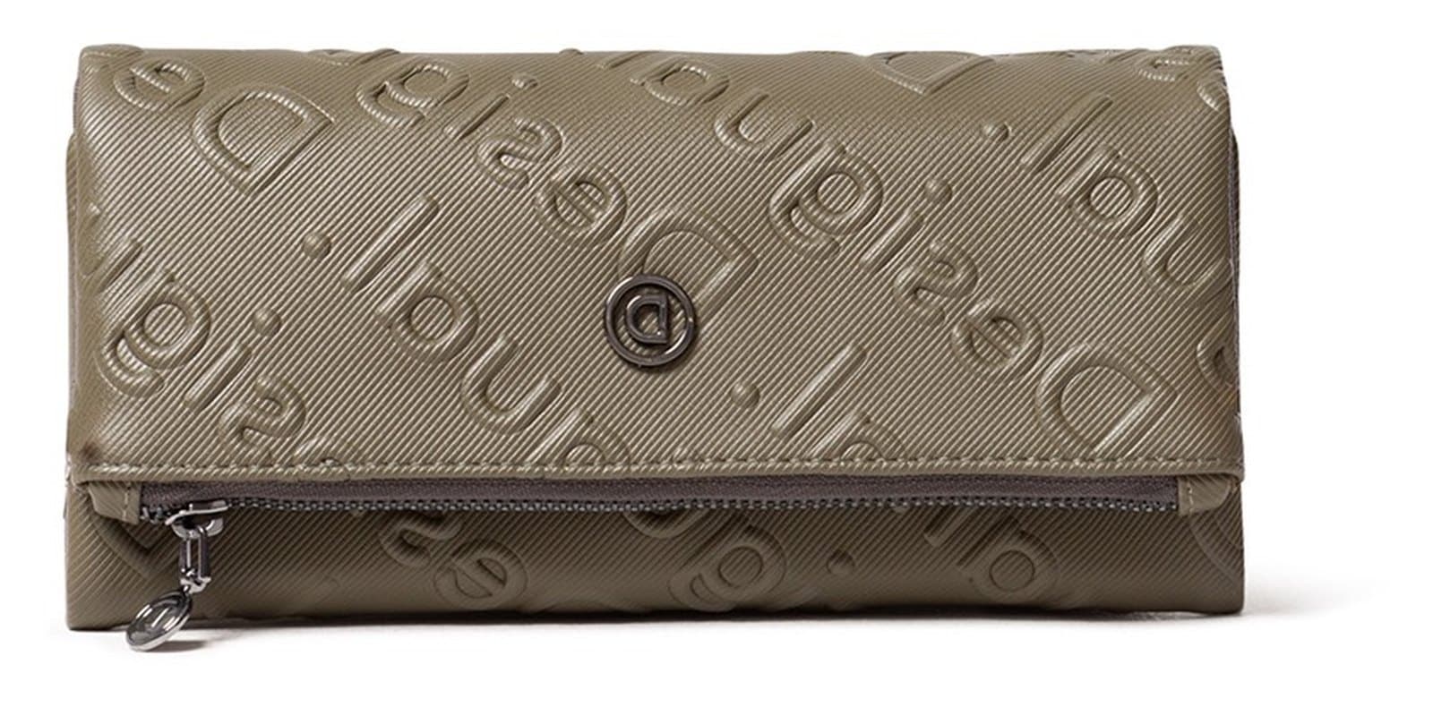Desigual khaki peněženka Mone Colorama Rocio