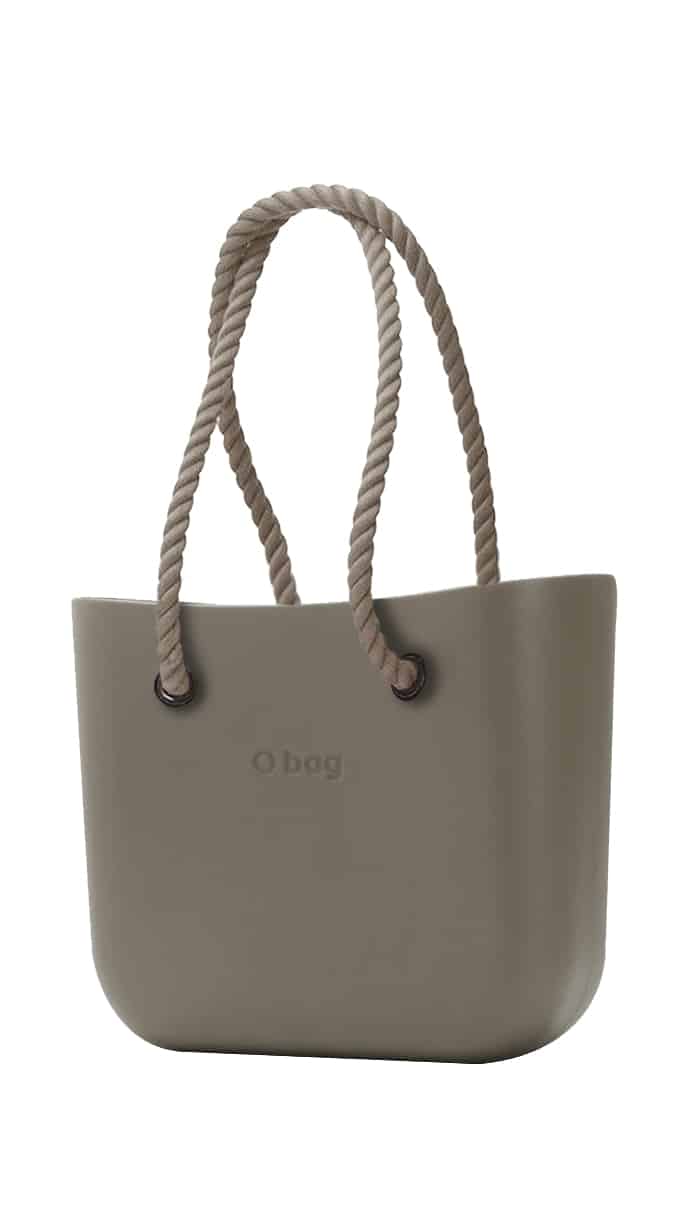 O bag kabelka MINI Rock s dlouhými provazy natural